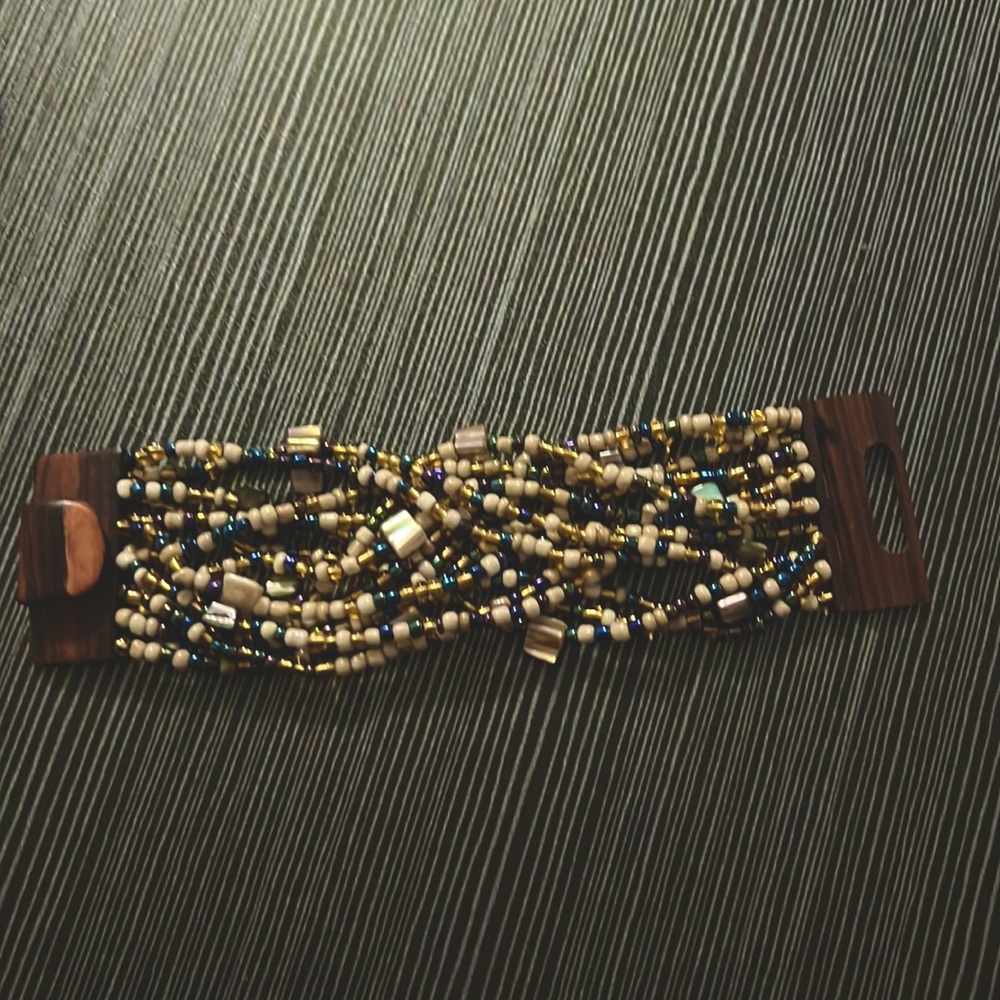 Beautiful multi-beaded bracelet